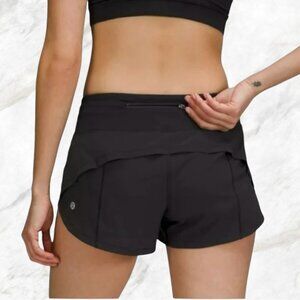 Lululemon Speed Up Low-Rise Short *(2.5" Lined) In Black
